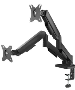 Gembird Dual монитор desk arm with USB ports adjustable from 17 to 32 inches load capacity up to 9
