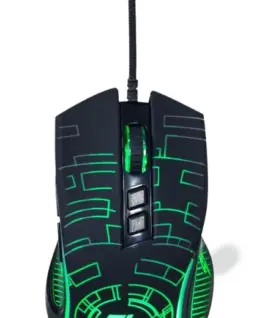 Gembird Optic мишка RGB USB 1.5m 7 buttons черен