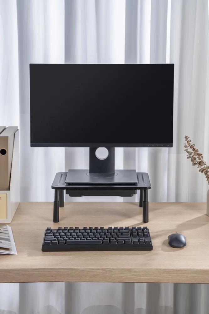 Gembird Adjustable монитор stand with drawer - Image 4