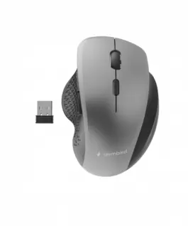 Gembird Optical мишка wireless 6 buttons черен-gray