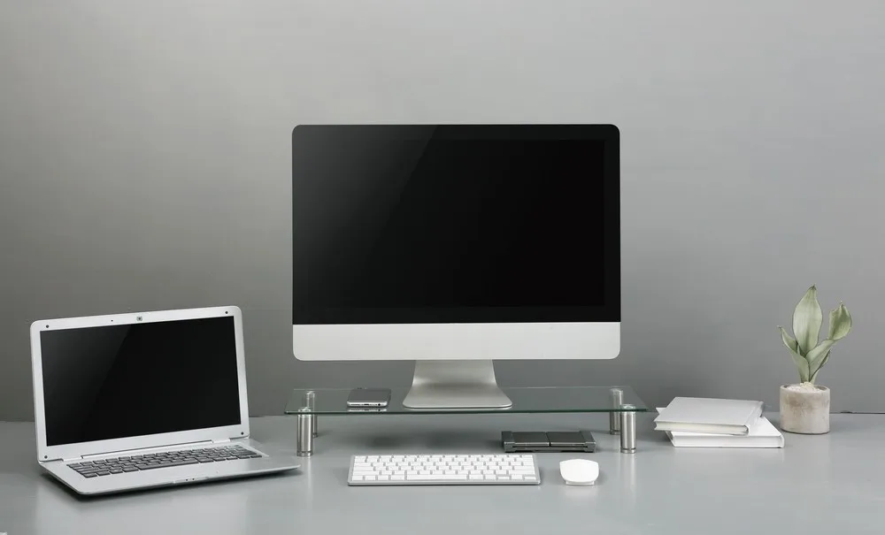 Gembird Glass монитор stand (M) - Image 2