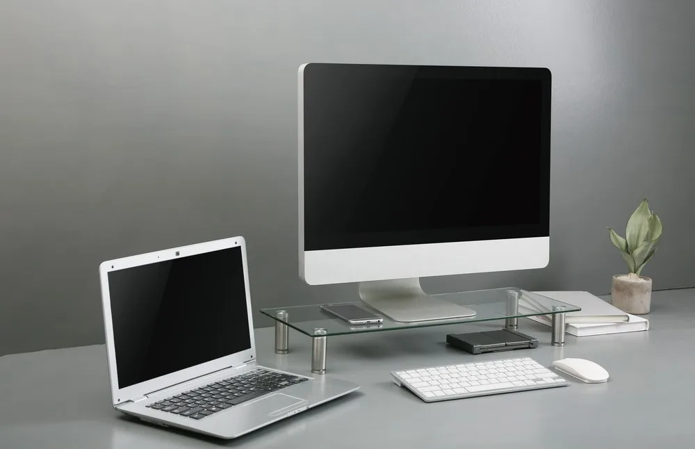 Gembird Glass монитор stand (M) - Image 3