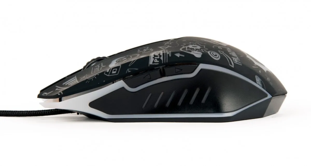 Gembird Optic мишка LED USB 1.35m 6 buttons черен - Image 5