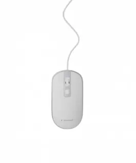 Gembird Optical мишка USB 1.35m бял-silver