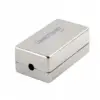 Gembird Cat. 6 LAN coupler LSA (Krone) shielded (silver color)
