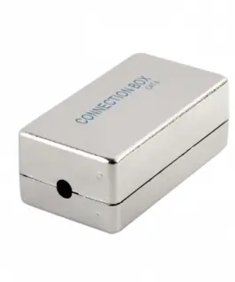 Gembird Cat. 6 LAN coupler LSA (Krone) shielded (silver color)