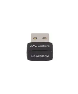 Lanberg Network адаптер wireless WiFi NC-AX300-WI AX300 USB 2.0 1 internal