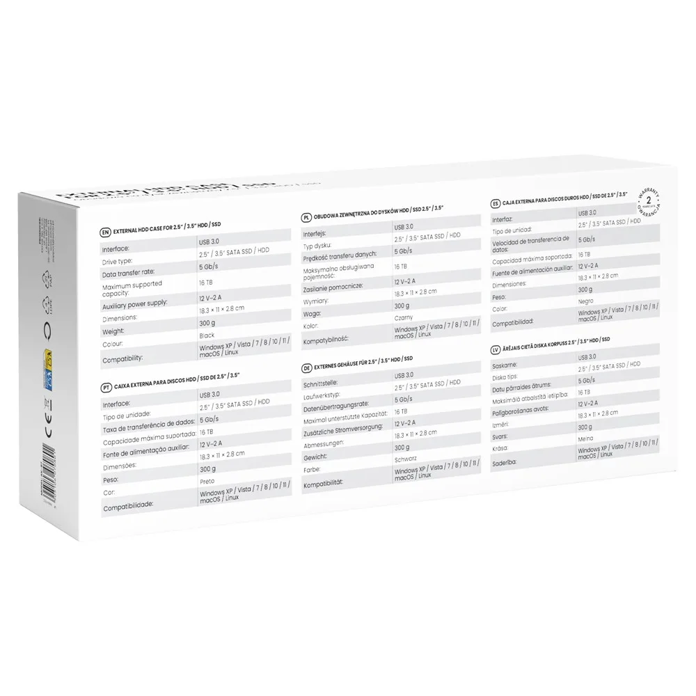 Savio Storage Drive En AK-87 SSD SATA/HDD SAVIO - Image 5