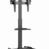 Gembird TV floor stand with caster wheels (tilt) 32-55-inch