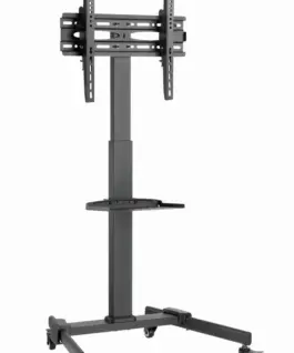 Gembird TV floor stand with caster wheels (tilt) 32-55-inch