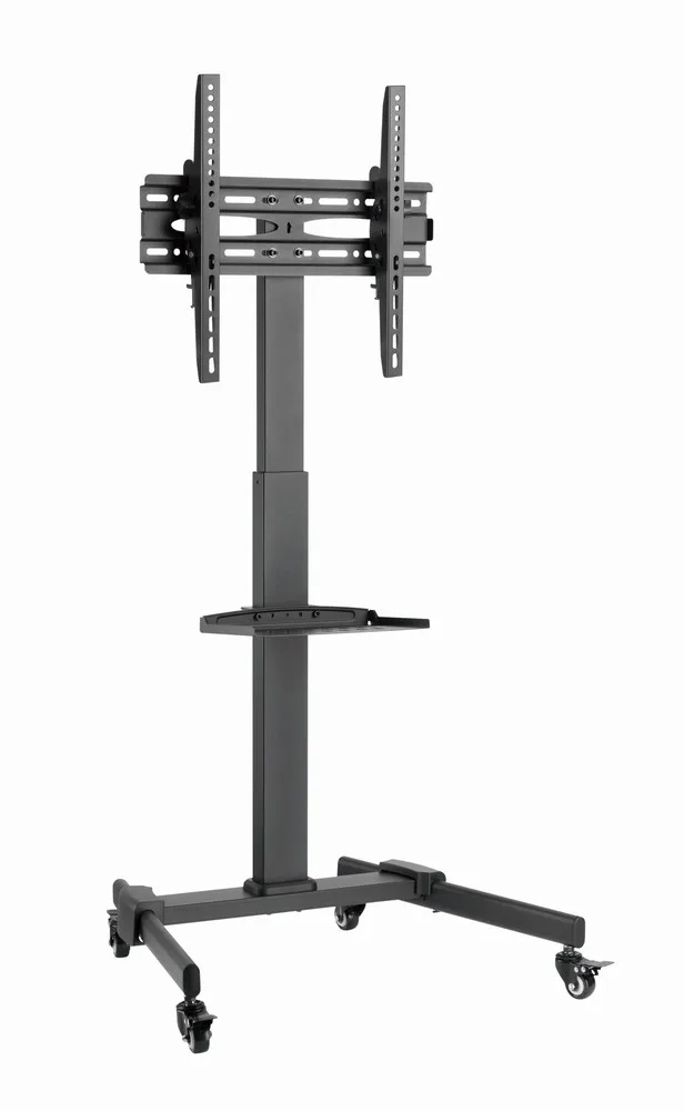 Gembird TV floor stand with caster wheels (tilt) 32-55-inch