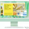 Apple iMac 24 inch: M4 10/10 24GB 512GB SSD - зелен