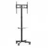 Gembird TV floor stand with caster wheels (tilt) 32-55-inch