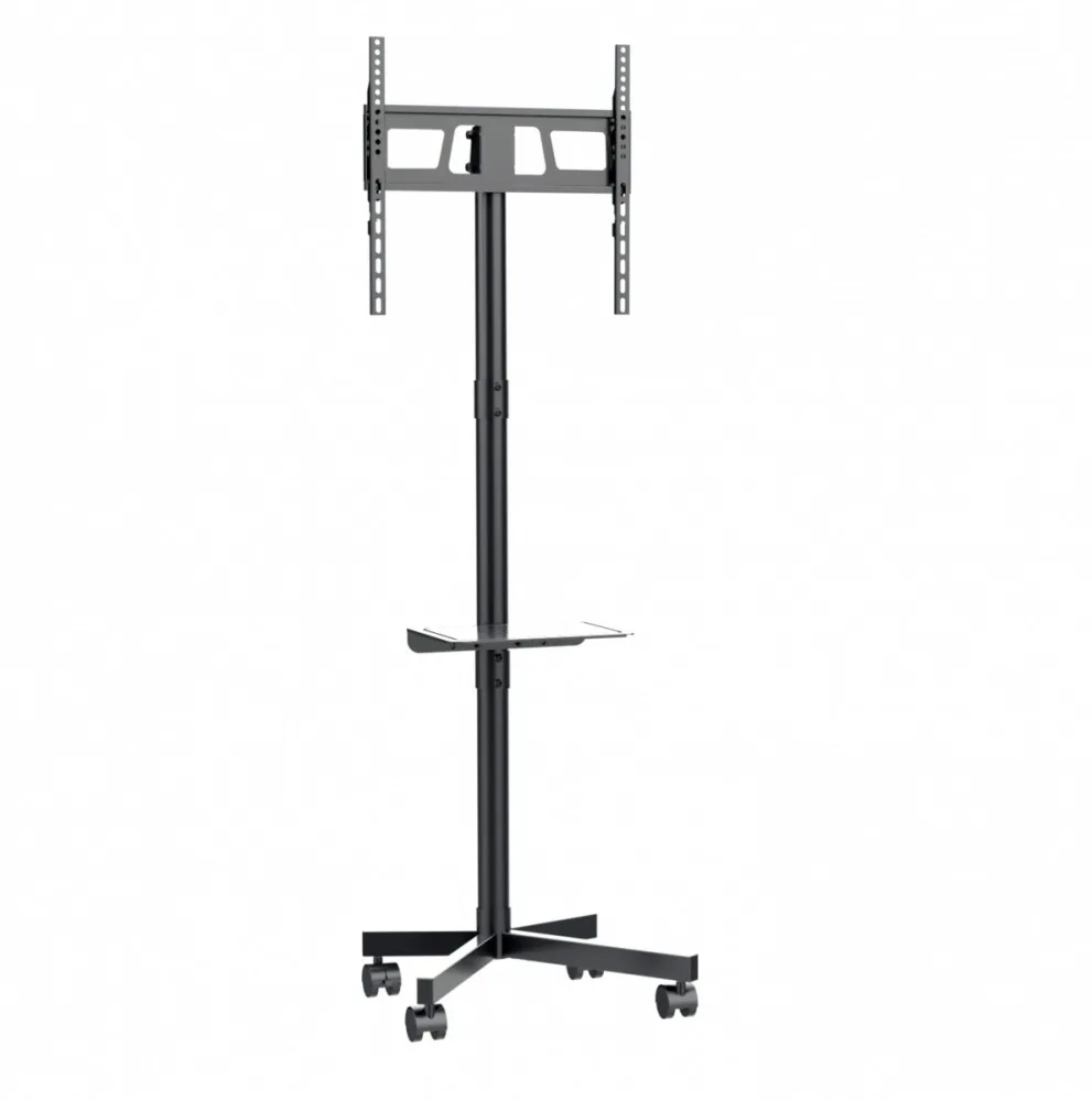Gembird TV floor stand with caster wheels (tilt) 32-55-inch