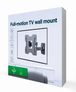 Alternative view of Gembird GEMIBRD TV wall mount tilt/swivel 23-42 20k