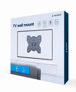 Alternative view of Gembird GEMBIRD TV wall mount ajdustable 23-42 25kg