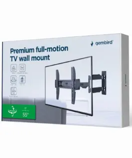Alternative view of Gembird GEMBIRD TV wall mount tilt/swivel 32-55 30k