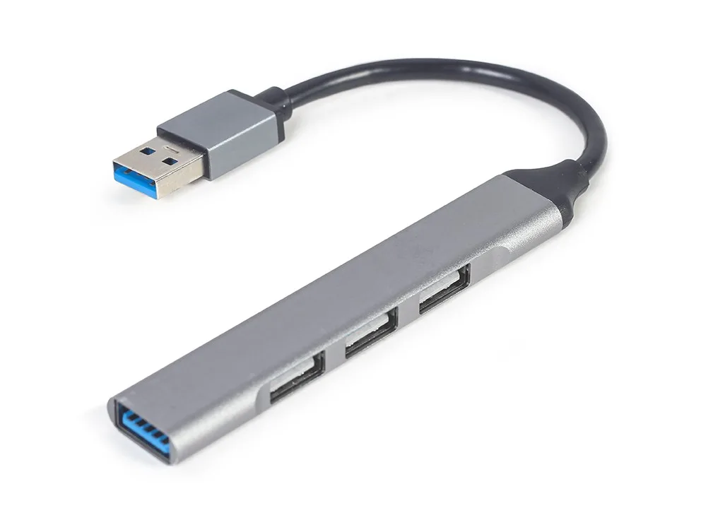 Gembird HUB USB silver 1xUSB 3.1 3xUSB 2.0 - Image 3