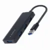 Gembird HUB USB черен 4 ports USB 3.2 (Gen1)