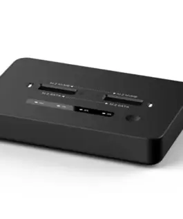 Alternative view of Gembird Docking station USB-C 2xSSD M.2 NVME