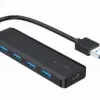 Gembird HUB USB черен 4xUSB 3.1 power option
