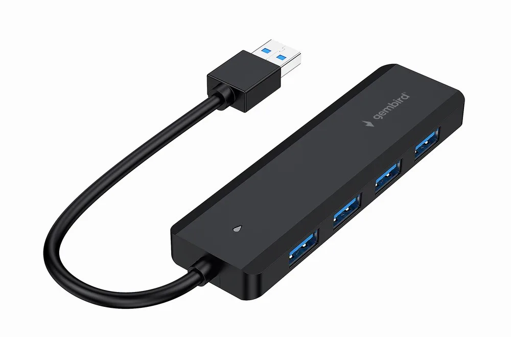 Gembird HUB USB черен 4xUSB 3.1 power option - Image 4