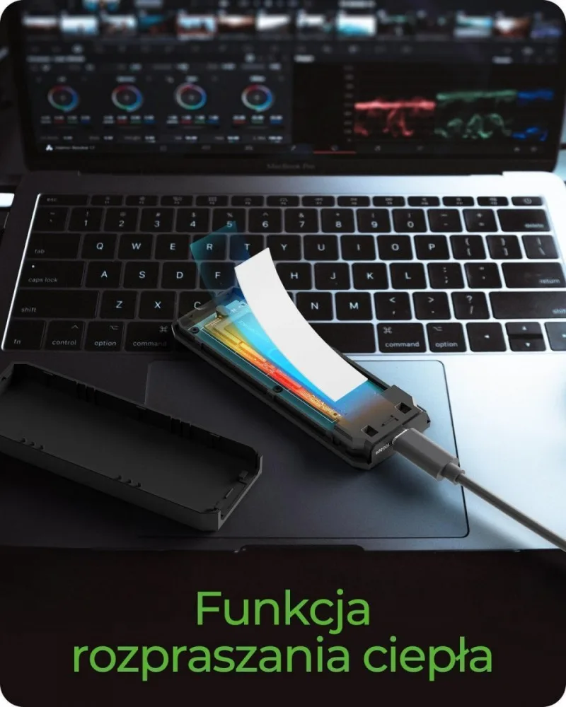 IcyBox IB-1805ML-CU31 NVMe Enclosure - Image 5