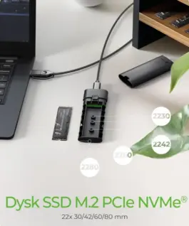 Alternative view of IcyBox IB-1806MT-CU31 NVMe Enclosure