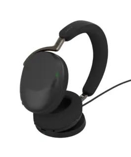 Jabra Evolve3 85 UC Link 390a черен WLC зарядно