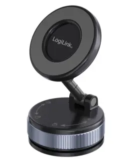 LogiLink Magnetic smartphone hole r with vacuum suction