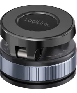 Alternative view of LogiLink Magnetic smartphone hole r with vacuum suction