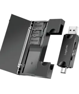 LogiLink USB3.2 Gen1 card reader for SD/microSD cards