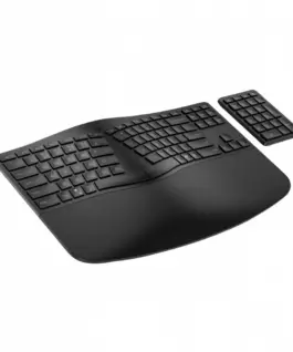 HP Inc. 960 Ergonomic Wireless клавиатура черен 7E755AA#ABB