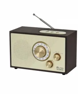 Alternative view of Eltra Radio OR SŁOWIK USB/BT dark brown