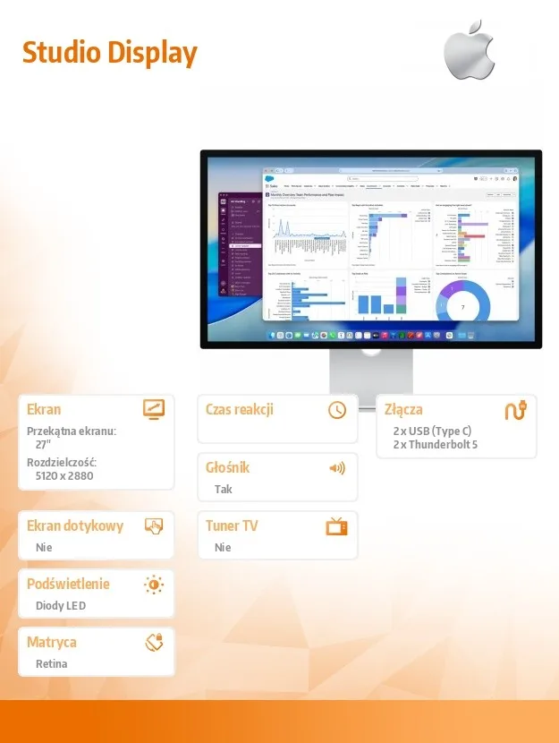Apple Studio Display - Standard glass - Tilt -adjustable stand - Image 2