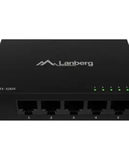Lanberg Swich DSM1-1005 5X 1GB niezarzadzalny DSM1-100