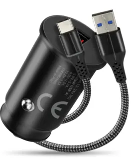 everActive зарядно за кола CC-15QC QC3 .0 18 1XUSB + cabel