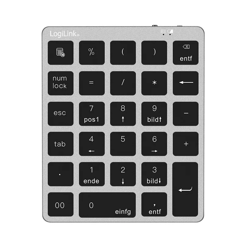 LogiLink Wireless keypad with BT 5.0