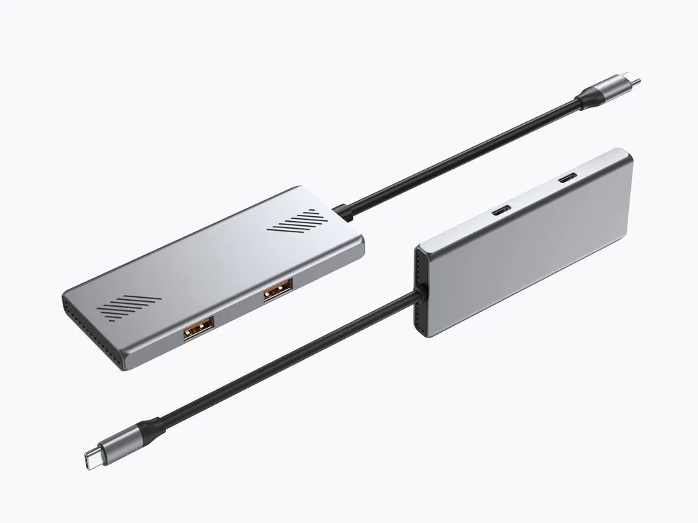 Gembird HUB USB-C 3.2 (Gen2) 2xUSB-A 2xUSB-C - Image 3
