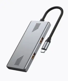 Gembird HUB USB-C 3.2 (Gen2) 2xUSB-A 2xUSB-C