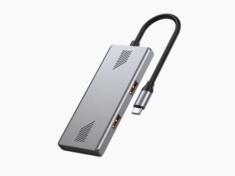Gembird HUB USB-C 3.2 (Gen2) 2xUSB-A 2xUSB-C