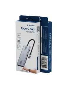 Alternative view of Gembird HUB USB3.2 Gen2 typ C 4xUSB-A