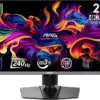 MSI Monitor MAG 272UP QD-OLED X24/26.5/LED/Flat/QD-OLED/UHD/240Hz/черен