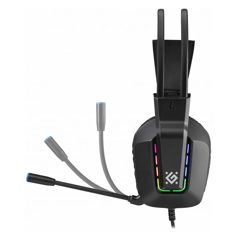 Defender Wiчервен слушалки with microphone gothic черен - Image 5