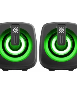 Defender PC speakers J1 2.0 6W L ED USB черен