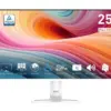 MSI Monitor PRO MP251W E2 24.5 inches/LED/FHD/Flat/120Hz/бял