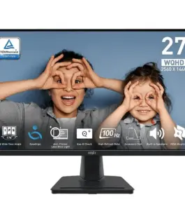 MSI Monitor PRO MP275Q 27 inches/LED/QHD/FLAT/100Hz/черен