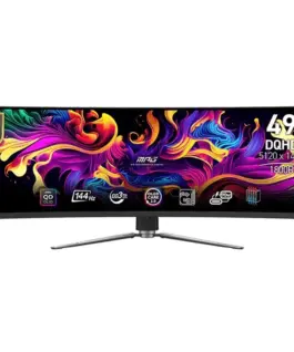 MSI Monitor MPG 491CQP QD-OLED 49 inches/LED/QD-OLED/Curved/144Hz/черен
