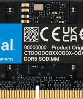 Crucial памет DDR5 SODIMM 16GB/5600 CL46 (16Gbit) Tray