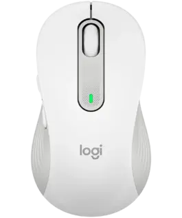 Безжична мишка LOGITECH M650L Signature Bluetooth Mouse - OFF-WHITE